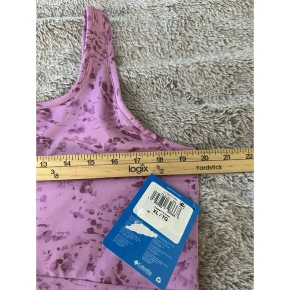 NWT Columbia PFG Freezer III  Women's Dress Coral Beachy Purple  UPF Stretch - Picture 13 of 16